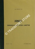 Book cover of Jones' Omnibus Services Limited by The PSV Circle & The Omnibus Society